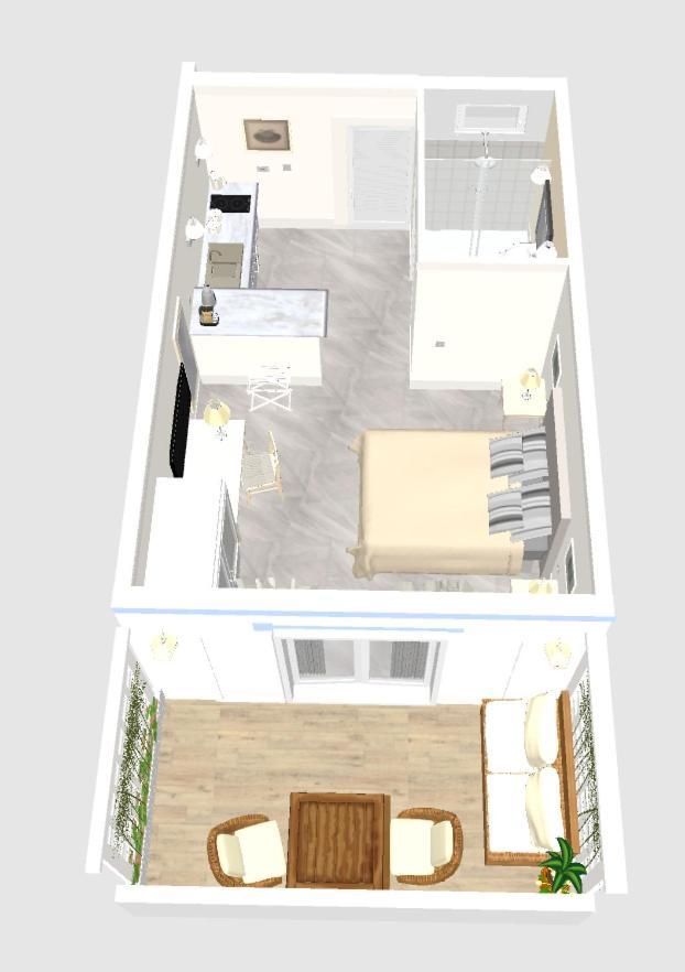 Maridea Casa Vacanza- Le Alcove Sul Mare Suites Ponza Ruang foto